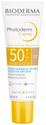 MAX Crema SPF 50+: Crema solar de máxima protección con textura nutritiva. Activa las defensas naturales de la piel y la protege de los riesgos del daño celular.