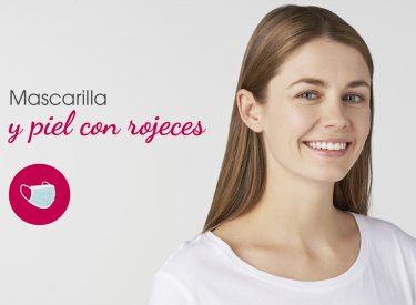 Mascarilla y piel con rojeces - Sensibio Bioderma 