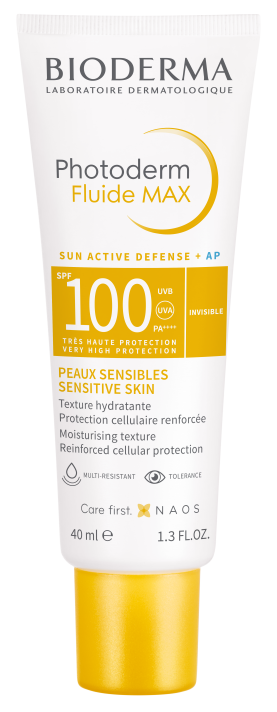 Ofrece una protección óptima anti-UVA/UVB Activa las defensas naturales de la piel y la protege del daño celular Para pieles sometidas a una intensidad solar máxima (montañas, trópicos...) Textura fluida suave, incolora tras la aplicación, sin efecto graso, sin restos blancos  Tolerancia muy buena -No comedogénico - Sin perfume - Resistente al agua